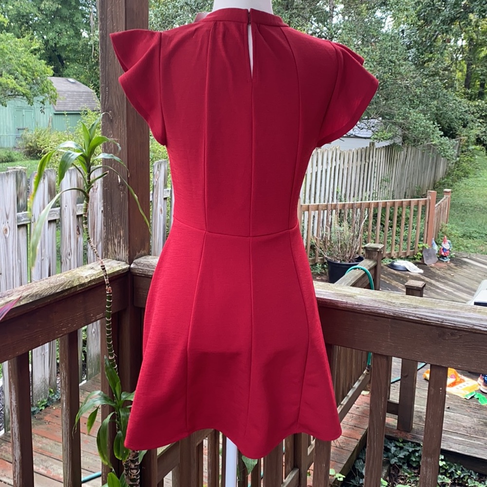 S - BCBGeneration Red Dress - Picture 8 of 15